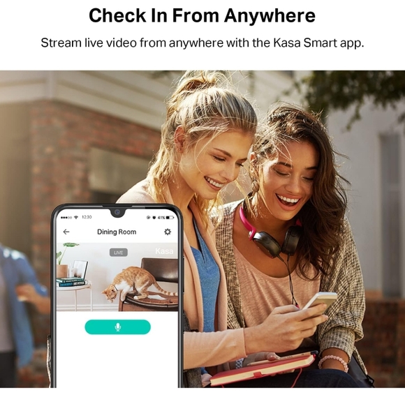 Kasa 2K QHD Security Camera Pan/Tilt, Starlight Sensor for Color Night V… - Picture 5 of 13